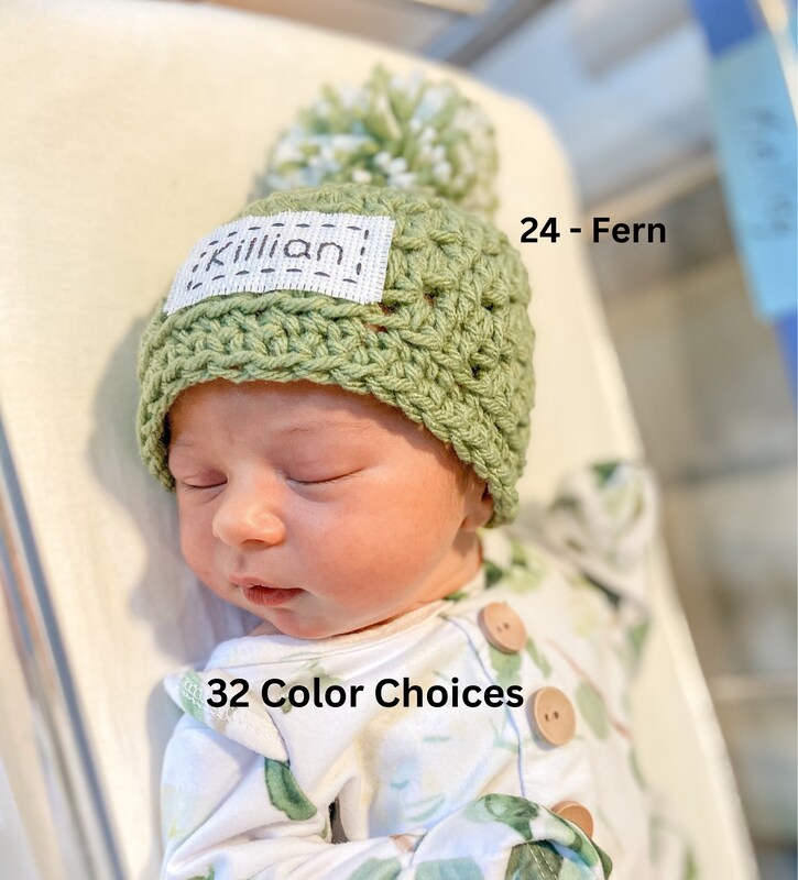Monogrammed hot sale toddler hat